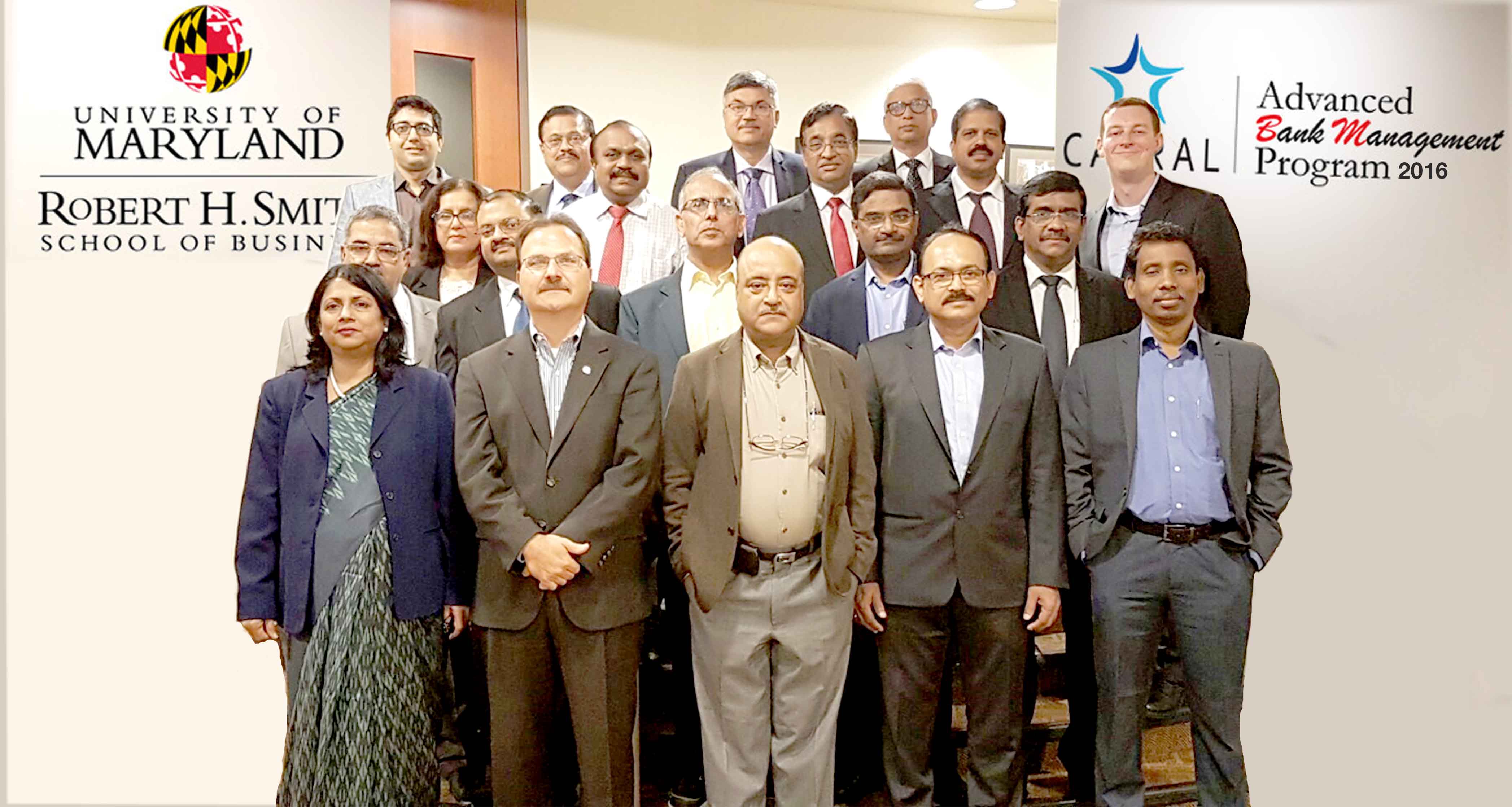 Photos from the CAFRAL Advanced Bank Management Program - 2016