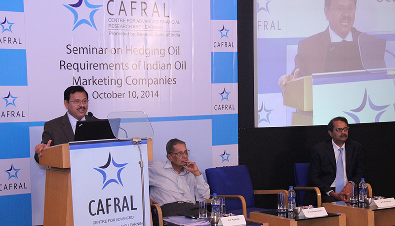 Photos from the Seminar on Hedging Oil Requirements of Indian Oil Marketing Companies
