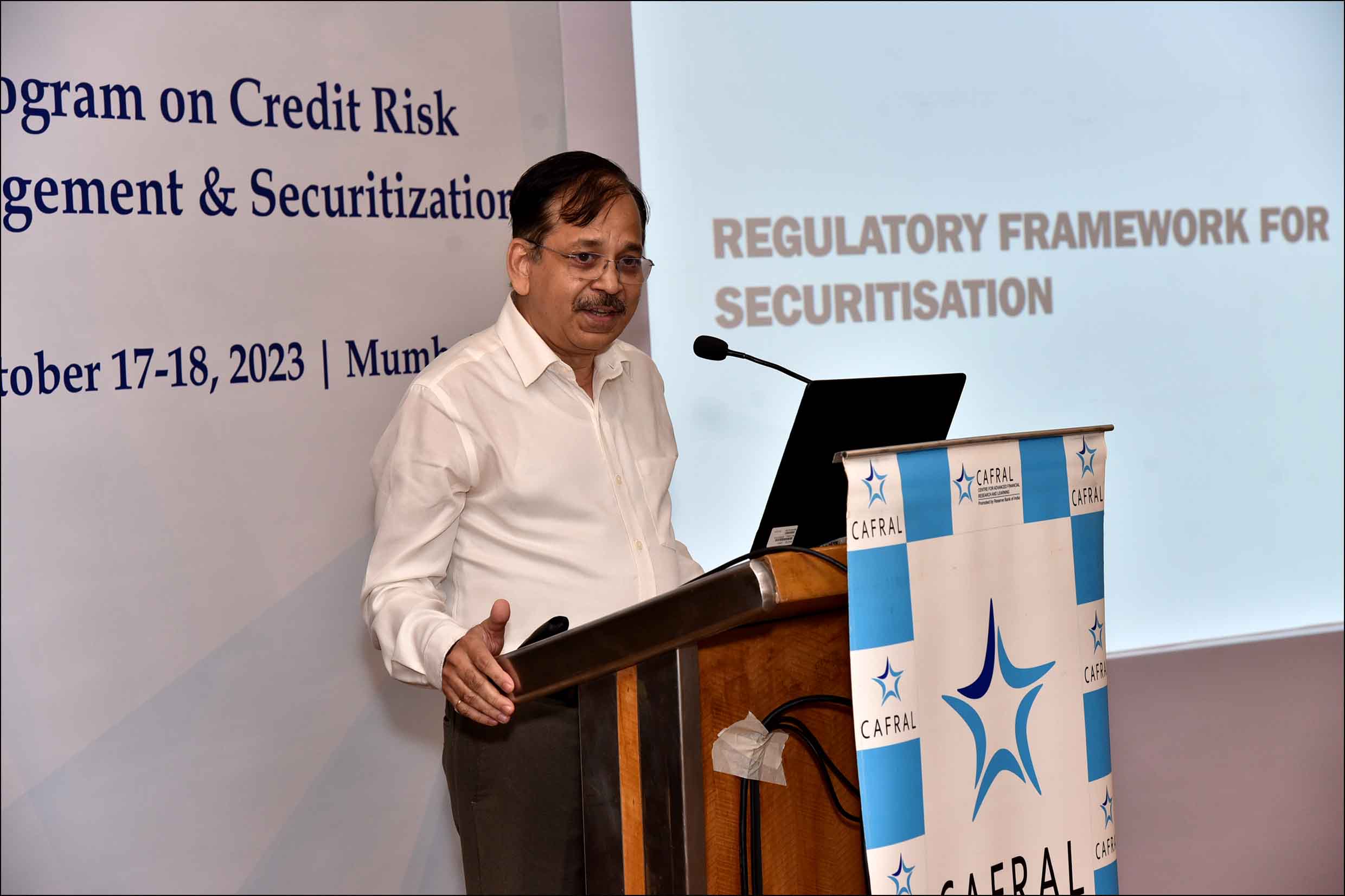 Manoranjan Mishra, Chief General Manager, Department of Regulation, Reserve Bank of India