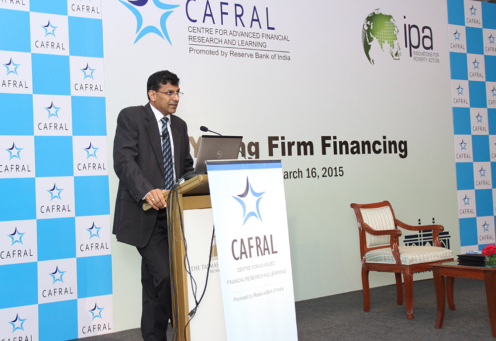 Photos from the CAFRAL-IPA SME Initiative Conference on Young Firm Financing