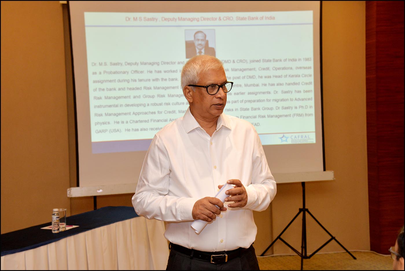 Photos from the CAFRAL Advanced Management follow up Program