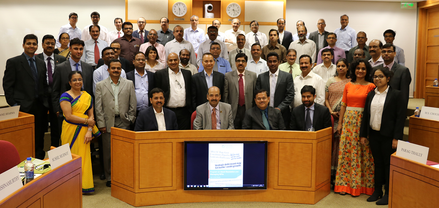 Photos from the Program on Asset Resolution and Managing NPAs