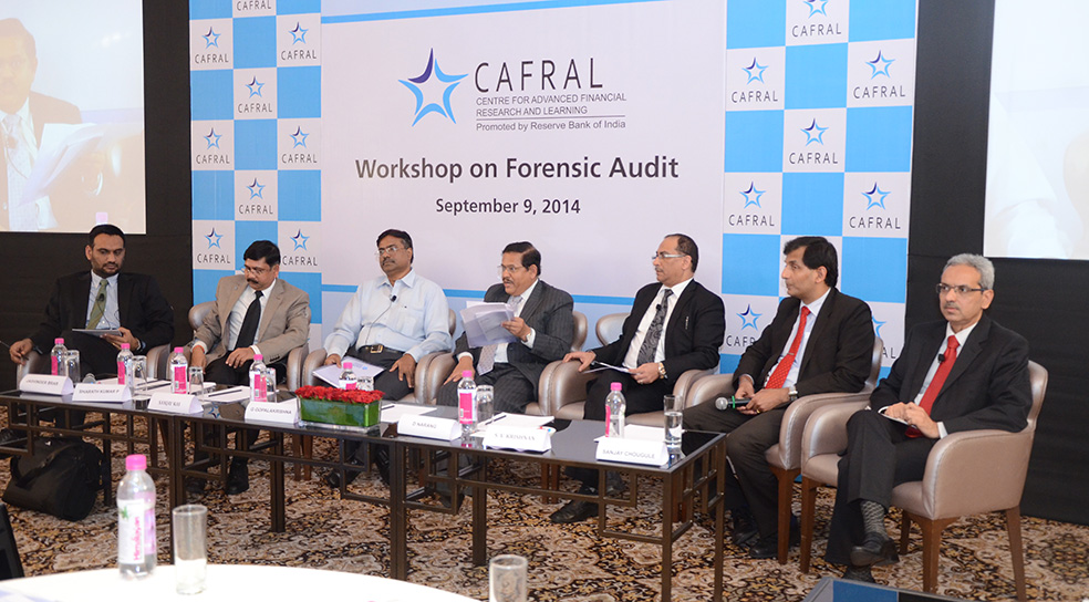 Photos from the Workshop on Forensic Audit