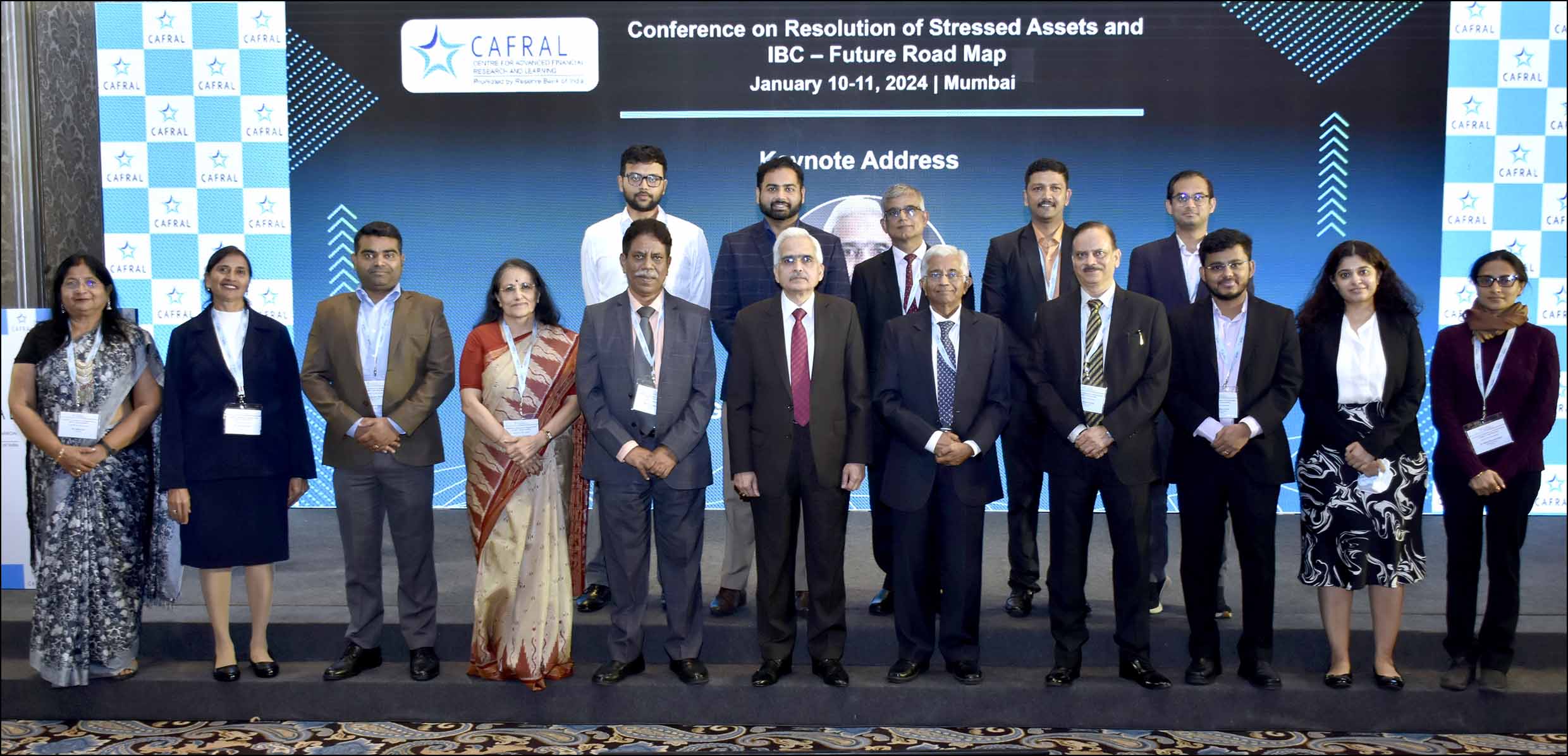 Photos from the CAFRAL Conference on Resolution of Stressed Assets and IBC –